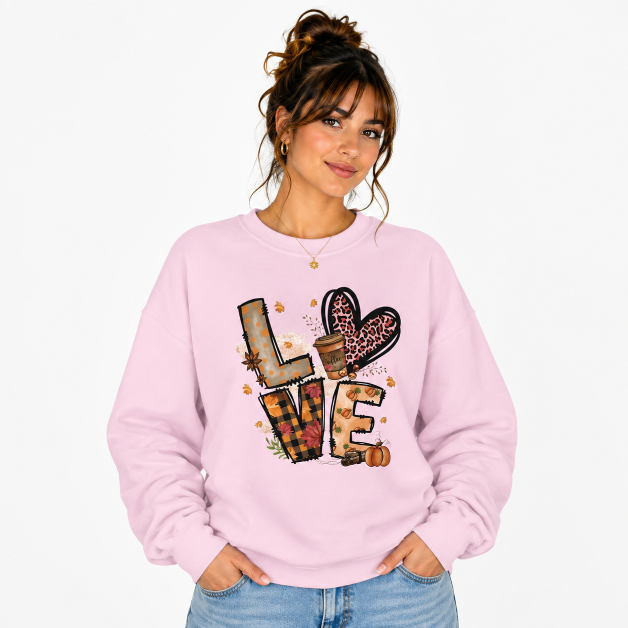 Love Fall Crewneck Sweatshirt