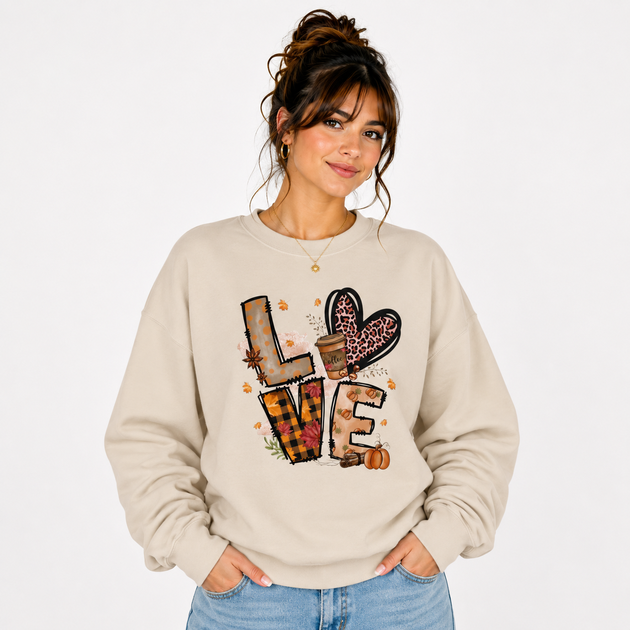 Love Fall Crewneck Sweatshirt