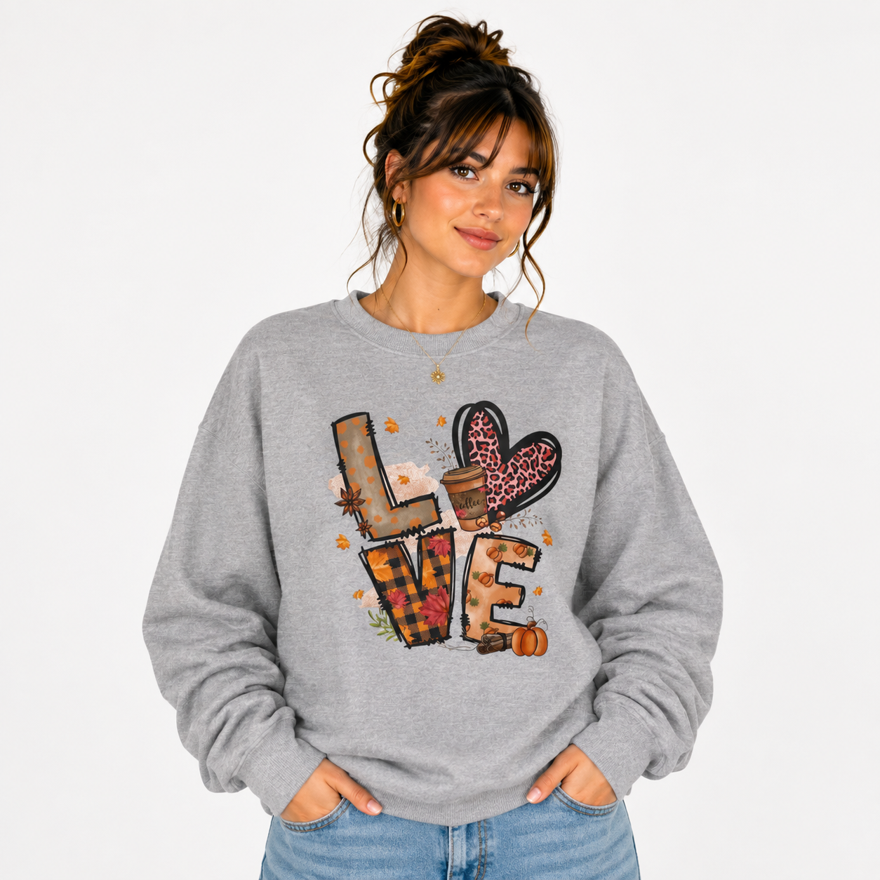 Love Fall Crewneck Sweatshirt