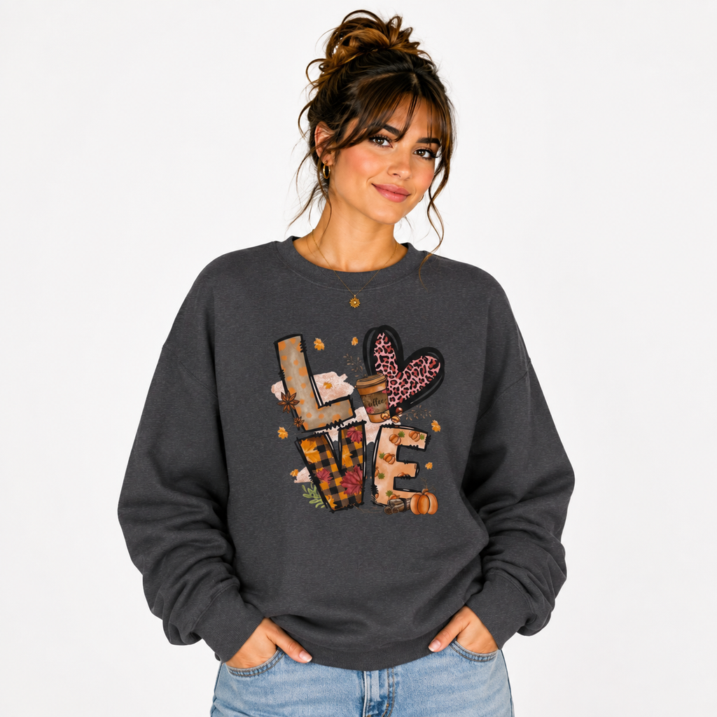 Love Fall Crewneck Sweatshirt