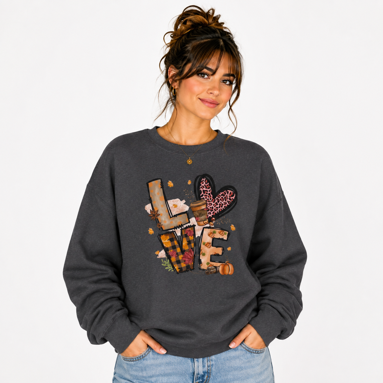 Love Fall Crewneck Sweatshirt